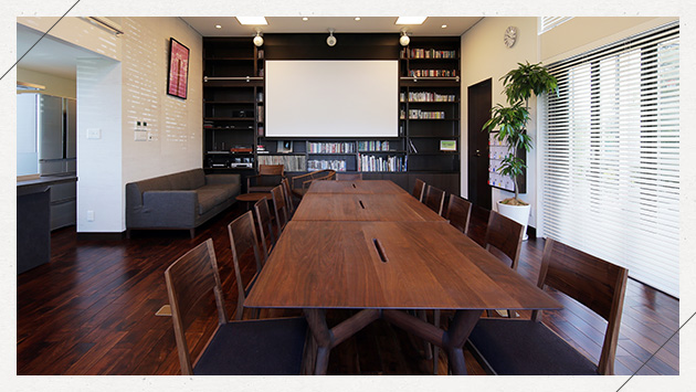 復職支援(リワーク)施設「リワークポルト・あさなぎ」内観